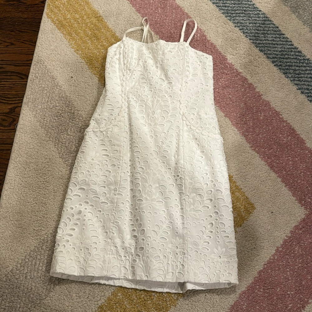 lilly pultitzer white dress!!